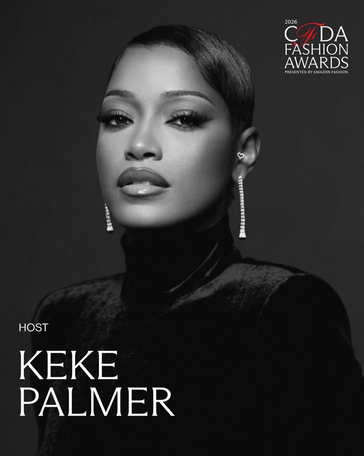 Keke Palmer to Host the 2026 CFDA Fashion Awards Presented by Amazon Fashion